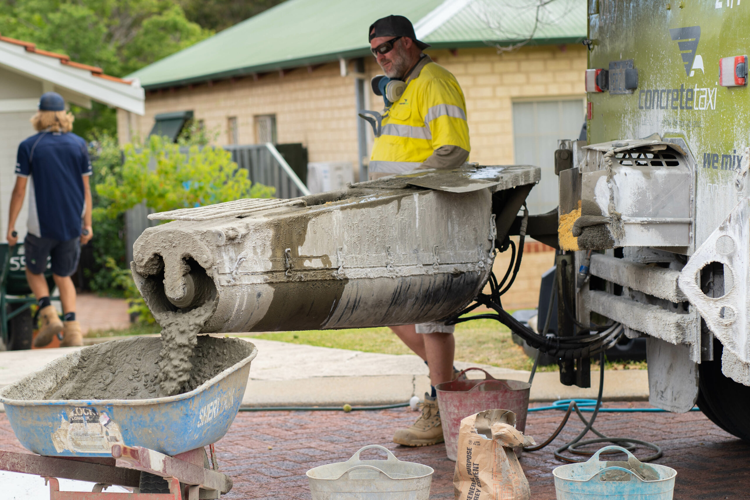 Small Batch Ready Mix Concrete Delivery Brisbane Concrete Taxi