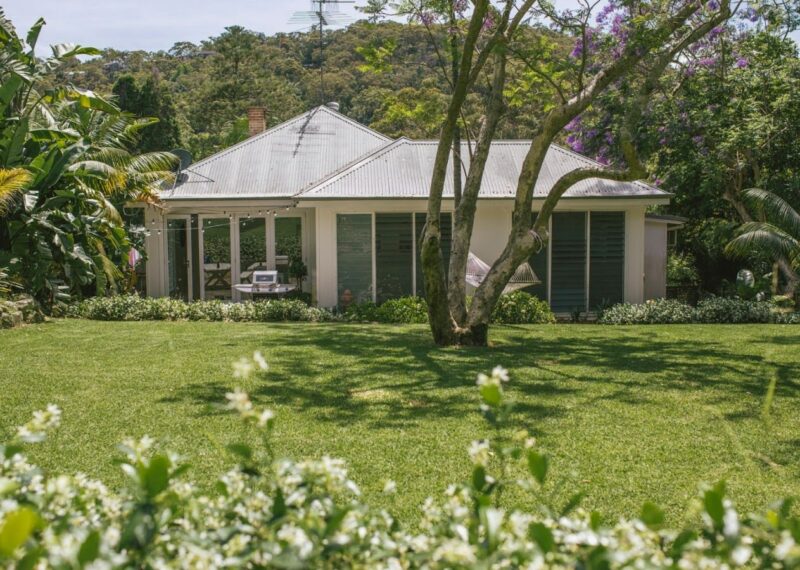 house with stunning yard