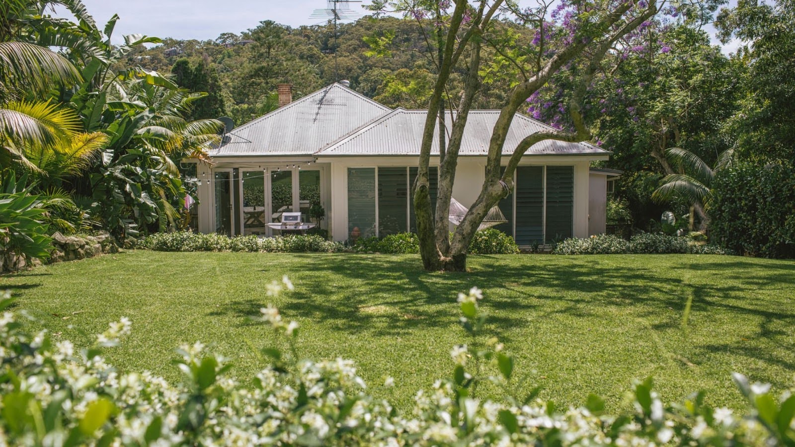 house with stunning yard