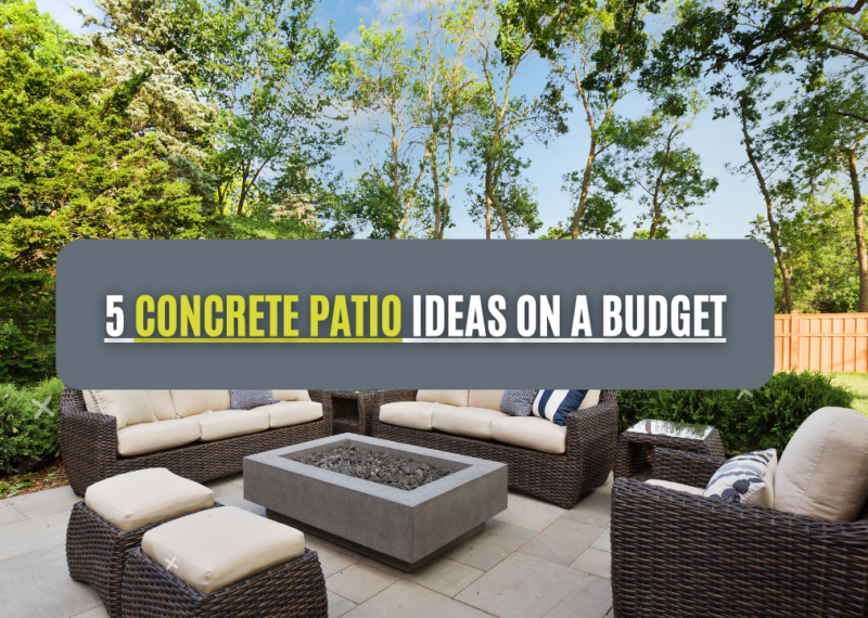 Concrete Patio