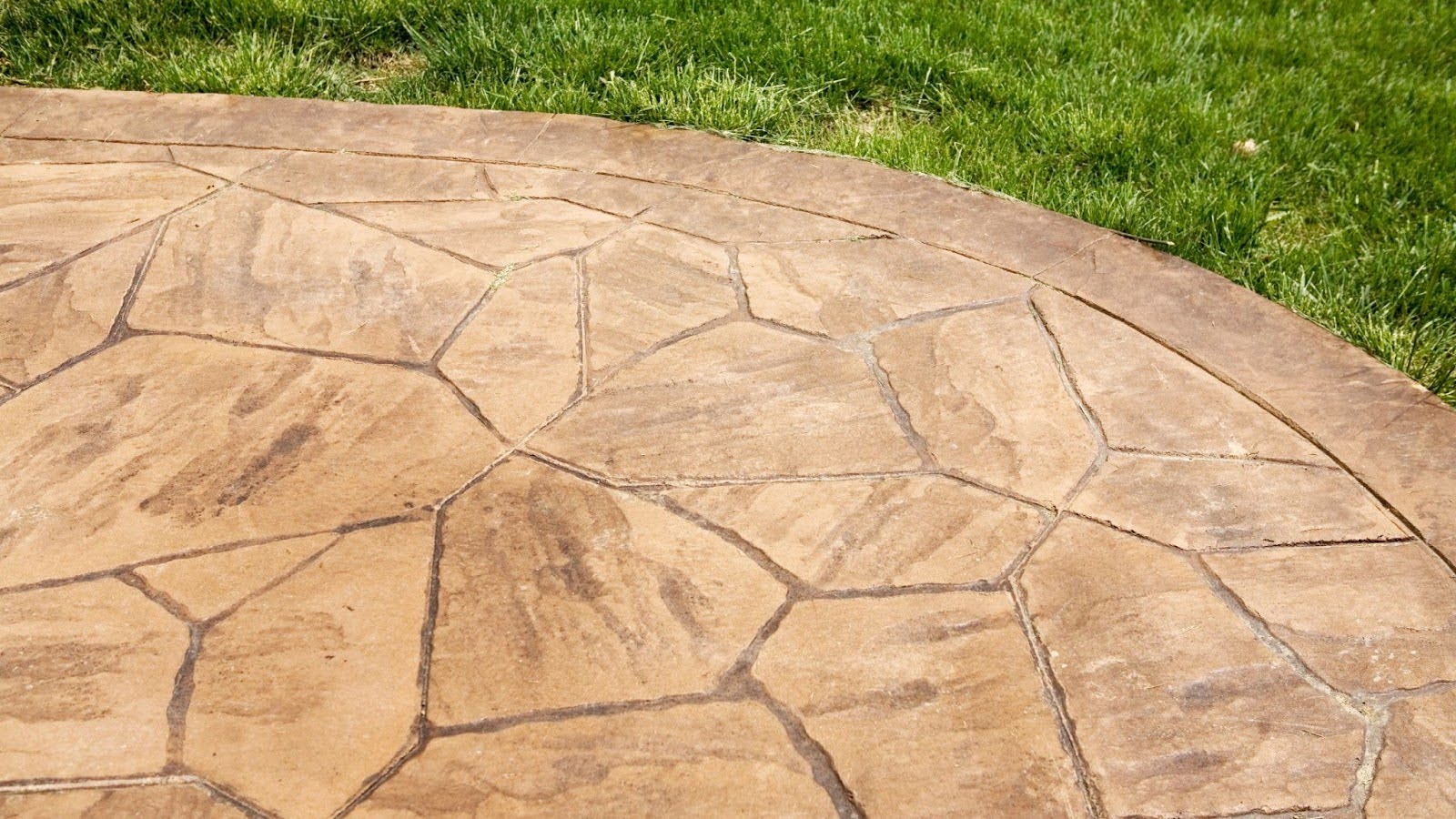 Concrete patio