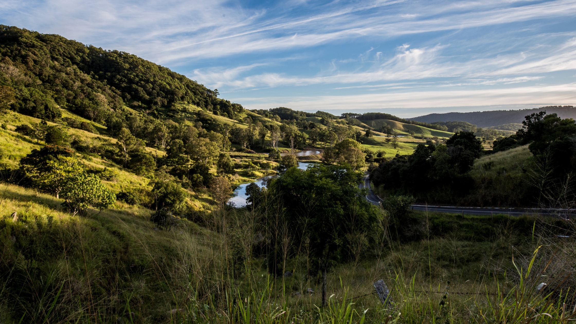 Gympie hinterland in queensland
